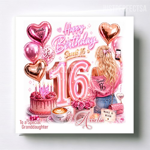 Sweet sixteen 16th birthday - sweet,