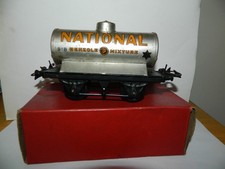 VINTAGE HORNBY O GAUGE NATIONAL BENZOLE MIXTURE TANKER WAGON