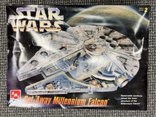 MILLENNIUM FALCON, CUT AWAY, STAR WARS, 1/58 SCALE, MODEL KIT
