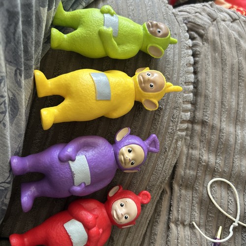 Vintage teletubby plastic toys - plastic,