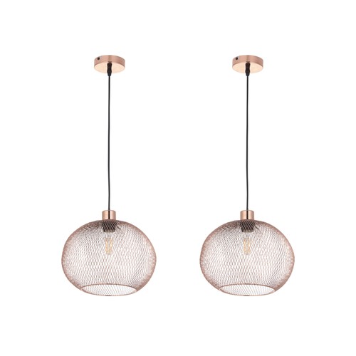 Set modern copper ceiling - of,