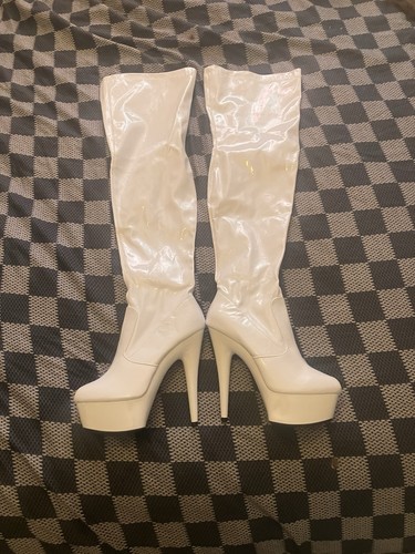 Thigh high boots size new - thigh,