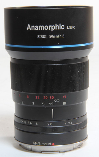 Sirui 50mm 8 anamorphic - sirui,