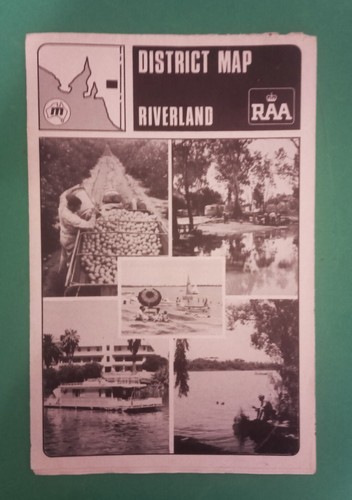 Raa district map - map, riverland