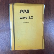 VINTAGE PPG WAVE 2.2 SERVICE