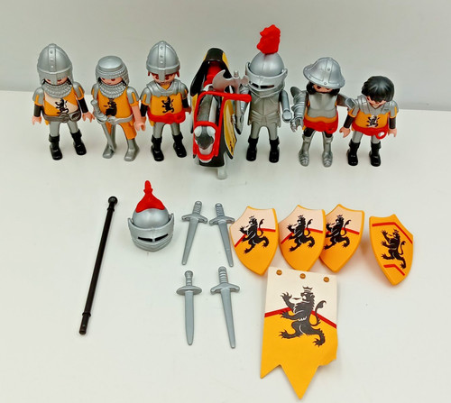 Playmobil yellow lion knights - yellow,