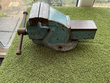 RECORD No 2 BENCH MOUNTED ENGINEERS VICE 3.5 INCH JAWS (B)