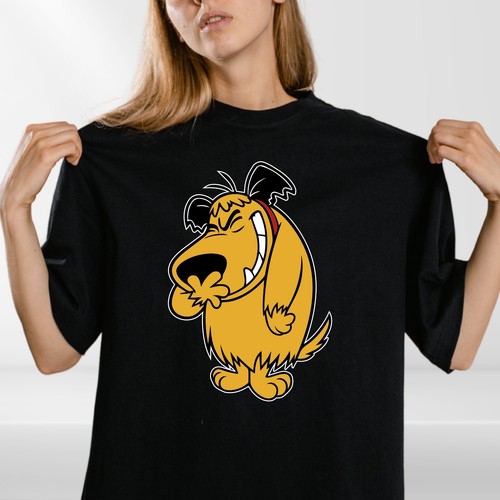 Muttley dog shirt vintage - t-shirt,