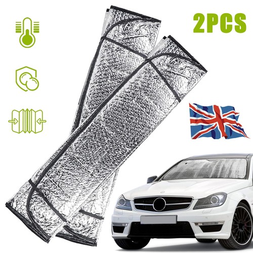 Front car windscreen sun - 2x,