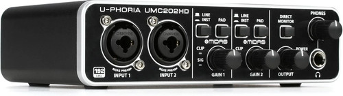 Behringer umc202hd audiophile - umc202hd,