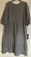 George Asda Gingham Dress Size 18 Cottagecore Cute Prairie