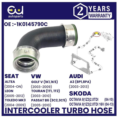 Intercooler turbo hose pipe - intercooler,