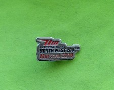 2010 NW200 North West 200 MARSHAL Coleraine Motorcycle bike badge pin lapel