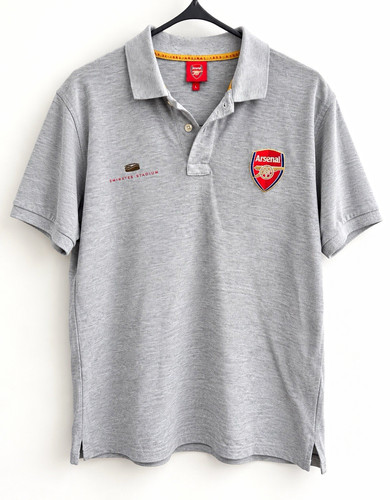 Arsenal men grey short - arsenal,