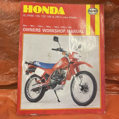 Honda xr80 100 - xl/xr80,, 185