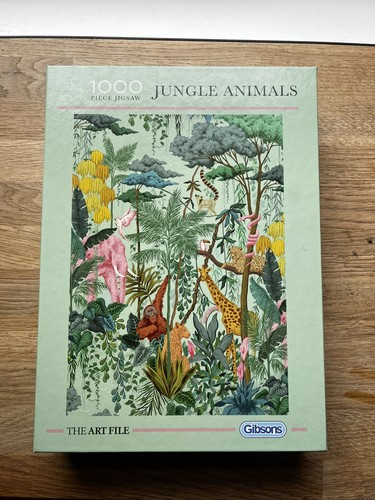 Jigsaw gibsons jungle animals - jigsaw,
