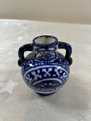 Vintage blue white - blue,