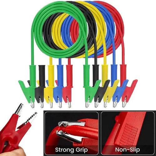 5pcs test leads dual ended - 5pcs,
