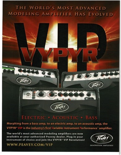 2013 peavey vypyr vip combo - vypyr,