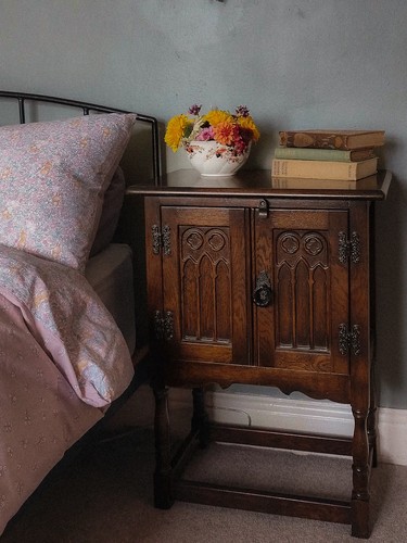 Vintage jacobean style solid - vintage,