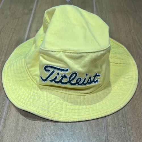 Titleist yellow bucket hat - titleist,