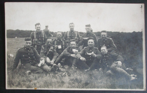 Ww1 rppc group british army - group,