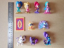 10 x Shimmer and Shine figures