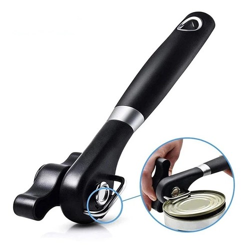 Safety tin can opener - safety, open