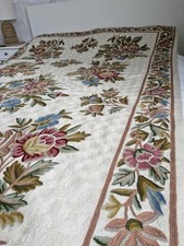 Kashmir Rose Composition: 80% wool, 1% cotton Size: 52-153x244A