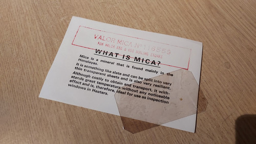 Mica heat proof door - proof, panel