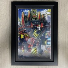 THE BURDEN OF LOYALTY FRAMED ART IMPERATOR TITAN IMPERIUM  WARHAMMER 40K 40,000