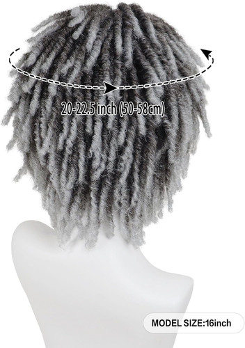 Gnimegil mens dreadlock - mens,