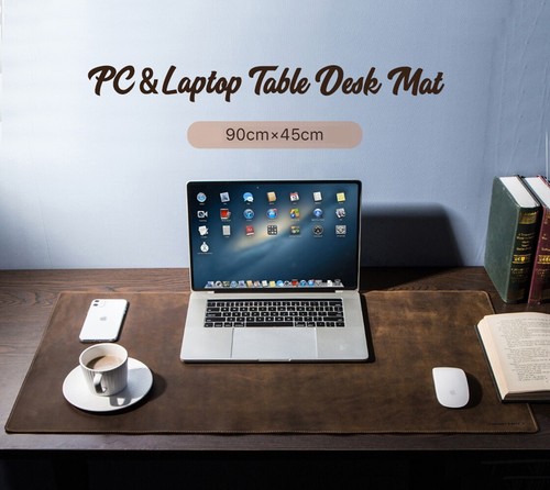 Genuine leather desk mat - mat,