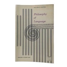 PHILOSOPHY OF LANGUAGE