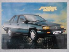 Proton Cars Brochure 1990: Aeroback / Saloon: GL, GLS, SE. 24 pages.