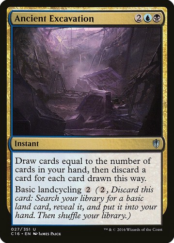 Mtg ancient excavation - mtg,