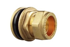 brass water tank compression