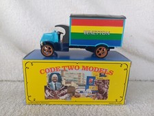 Matchbox Code Two Models 1920 Mack Truck Benetton Livery