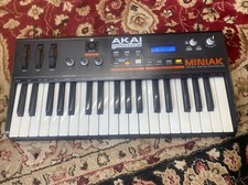 Akai MINIAK Synthesizer Vocoder With Power Supply GOOD CONDITION