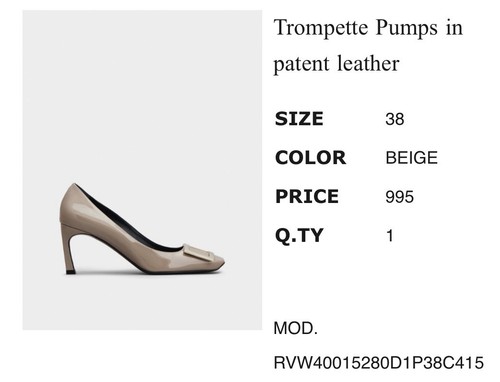 Roger vivier trompette - roger,