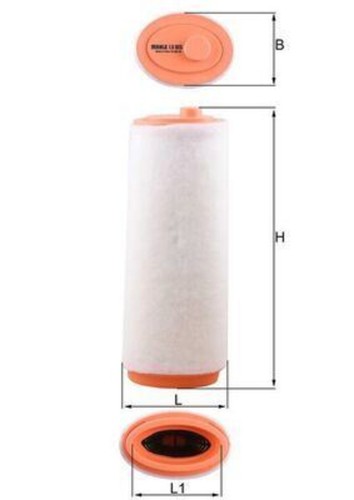 Air filter mahle fits - air,