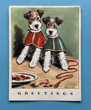 1950s GREETINGS CARD with FOUR 6d cWWII period NATIONAL SAVINGS STAMPS