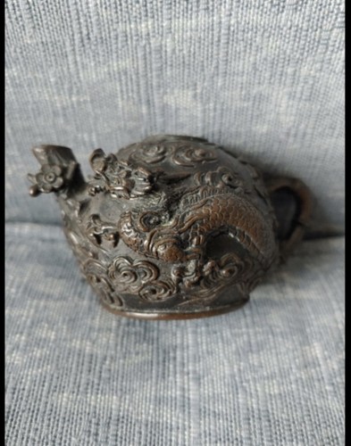 Chinese bronze water dropper - chinese,