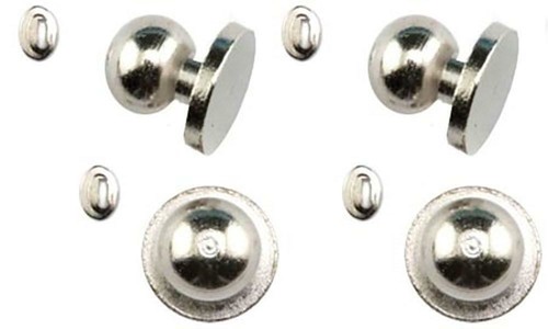 Dolls house satin nickel door - house,
