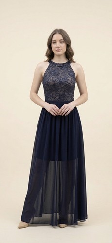 Prom maxi dress halter - ,