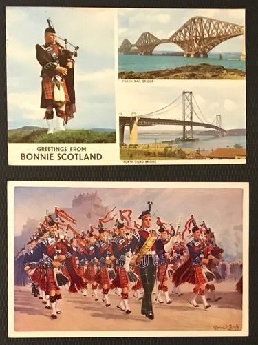 Scottish life postcards - life,
