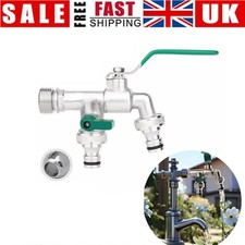 Double Garden Tap with 1/2
