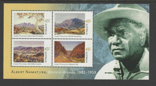 Mint 2002 albert namatjira - mint,