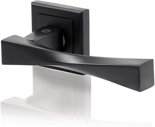 Yale black door handle - yale,