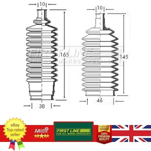 Steering bellow kit for - steering,